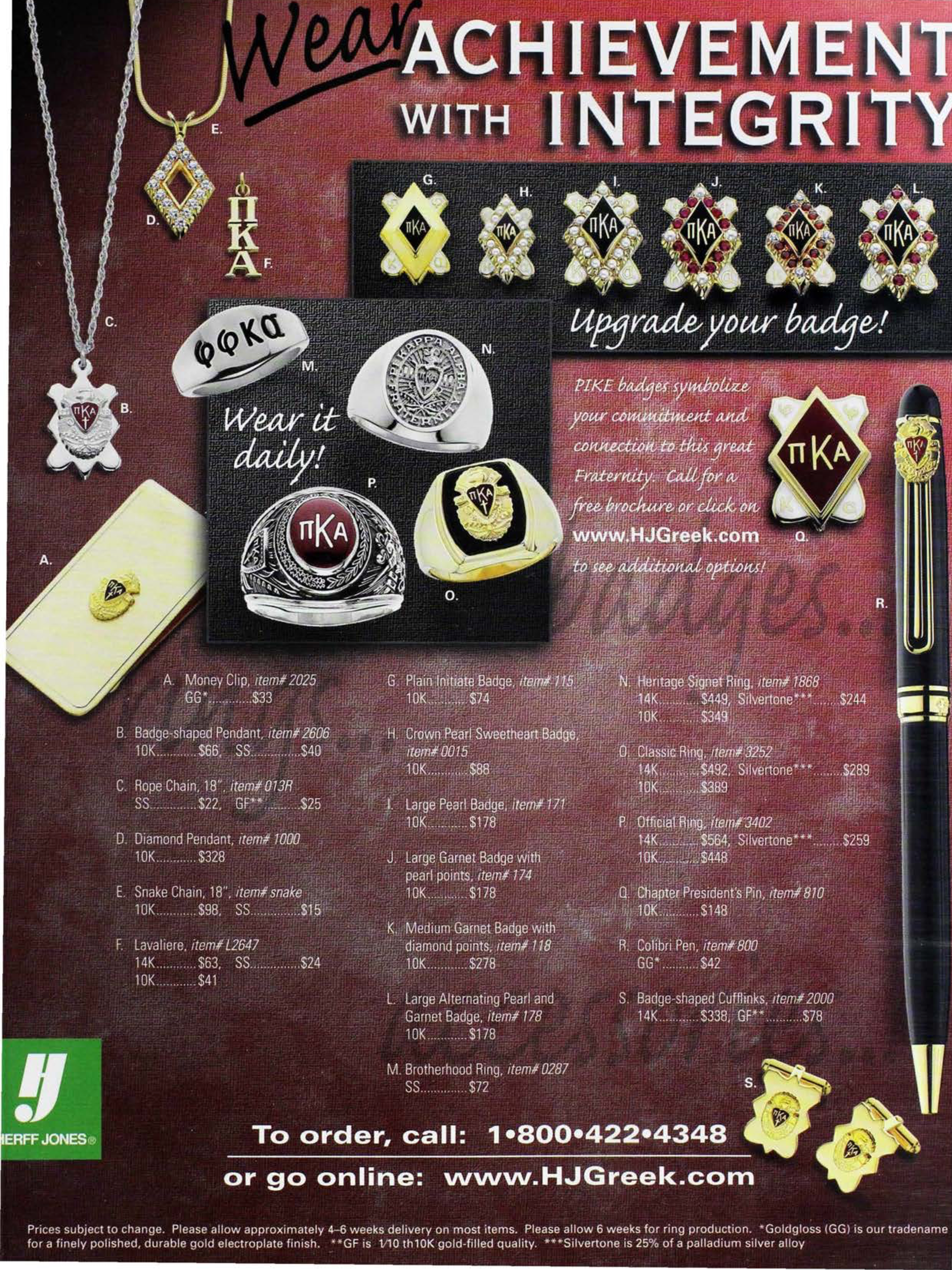 Herff Jones Advertisement, Spring 2010